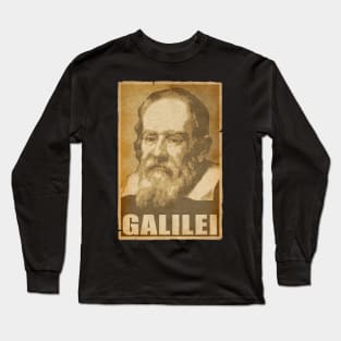 Galileo Galilei Propaganda Poster Pop Art Long Sleeve T-Shirt